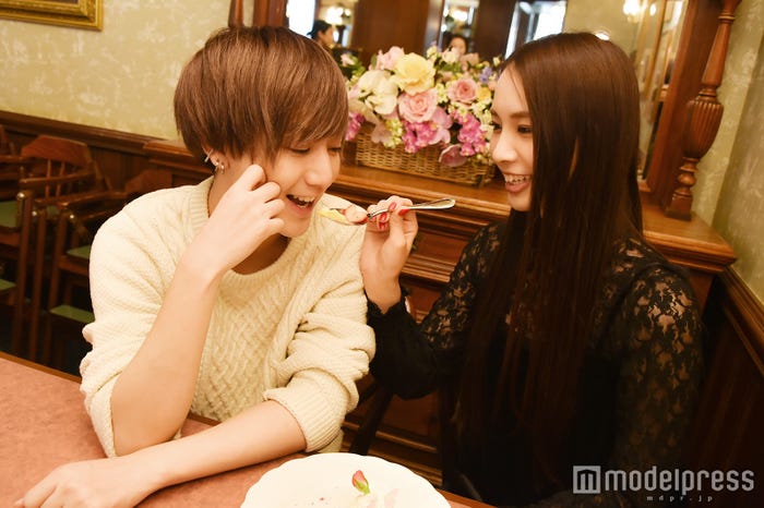 モデル:ゆーちゃそ王子、李璃(C)モデルプレス