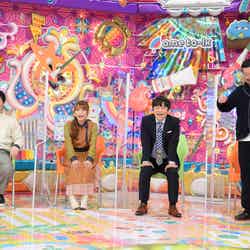 （左から）川島明、中川翔子、バカリズム、ケンドーコバヤシ （C）テレビ朝日