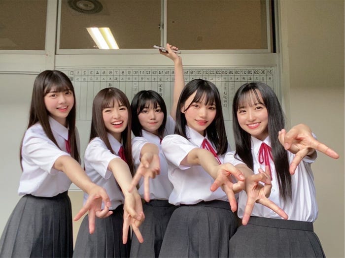 冨里奈央、小川彩、中西アルノ、岡本姫奈、一ノ瀬美空/乃木坂46公式ブログより