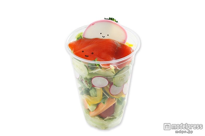 「SHAKE SHAKE（シャケシェイク）サラダ」600円（C）2015 SANRIO CO．，LTD．／画像提供：サンリオピューロランド