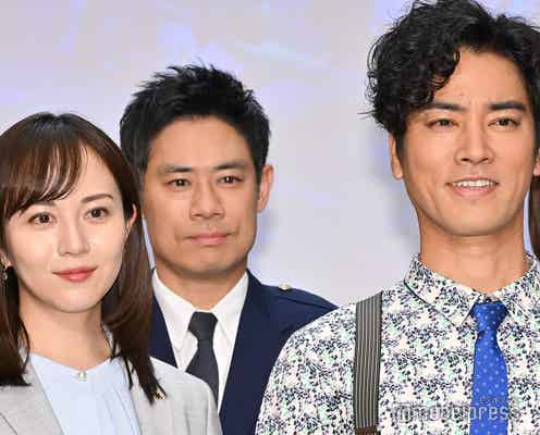 桐谷健太、サプライズに感無量 比嘉愛未は異性のキュンポイント明かす<ケイジとケンジ、時々ハンジ。>