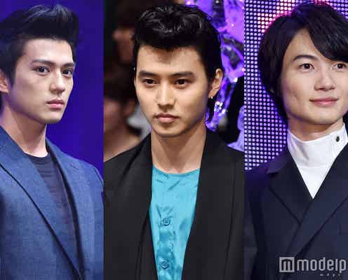 神木隆之介、山崎賢人にもらった服でスナップされる “真っ赤なシャツ”をもらった新田真剣佑は…