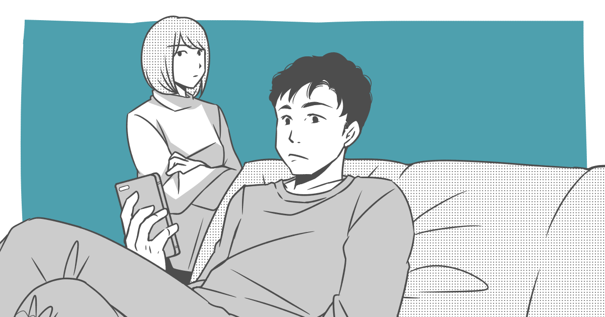 ＜旦那は異常？＞胃痛を訴えたのにゲームから目を離さず空返事。悲しいというより怖い