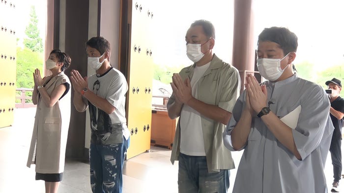 藤原紀香、長嶋一茂、槙原寛己、高橋茂雄 (C)テレビ朝日