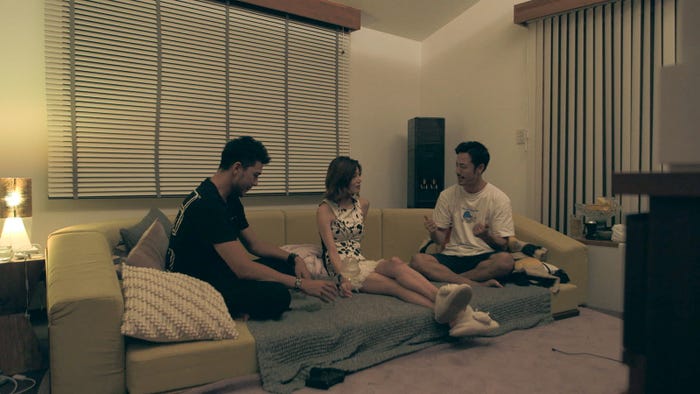 ノア、聖南、貴之「TERRACE HOUSE OPENING NEW DOORS」33rd WEEK(C)フジテレビ/イースト・エンタテインメント