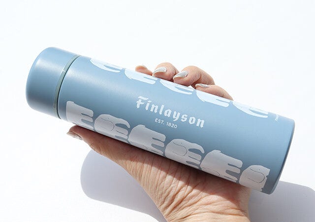 宝島社　大人のおしゃれ手帖9月号　付録　フィンレイソン　ドリンクボトル　ブランドロゴ