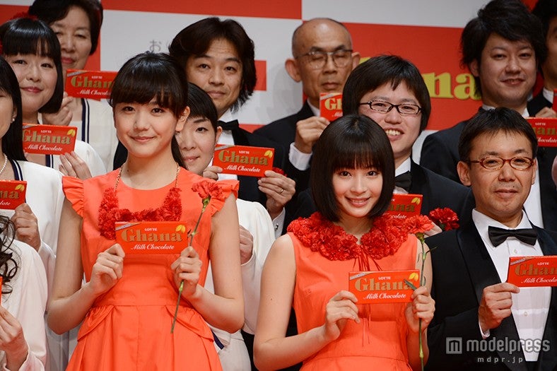 （左から）松井愛莉、広瀬すず