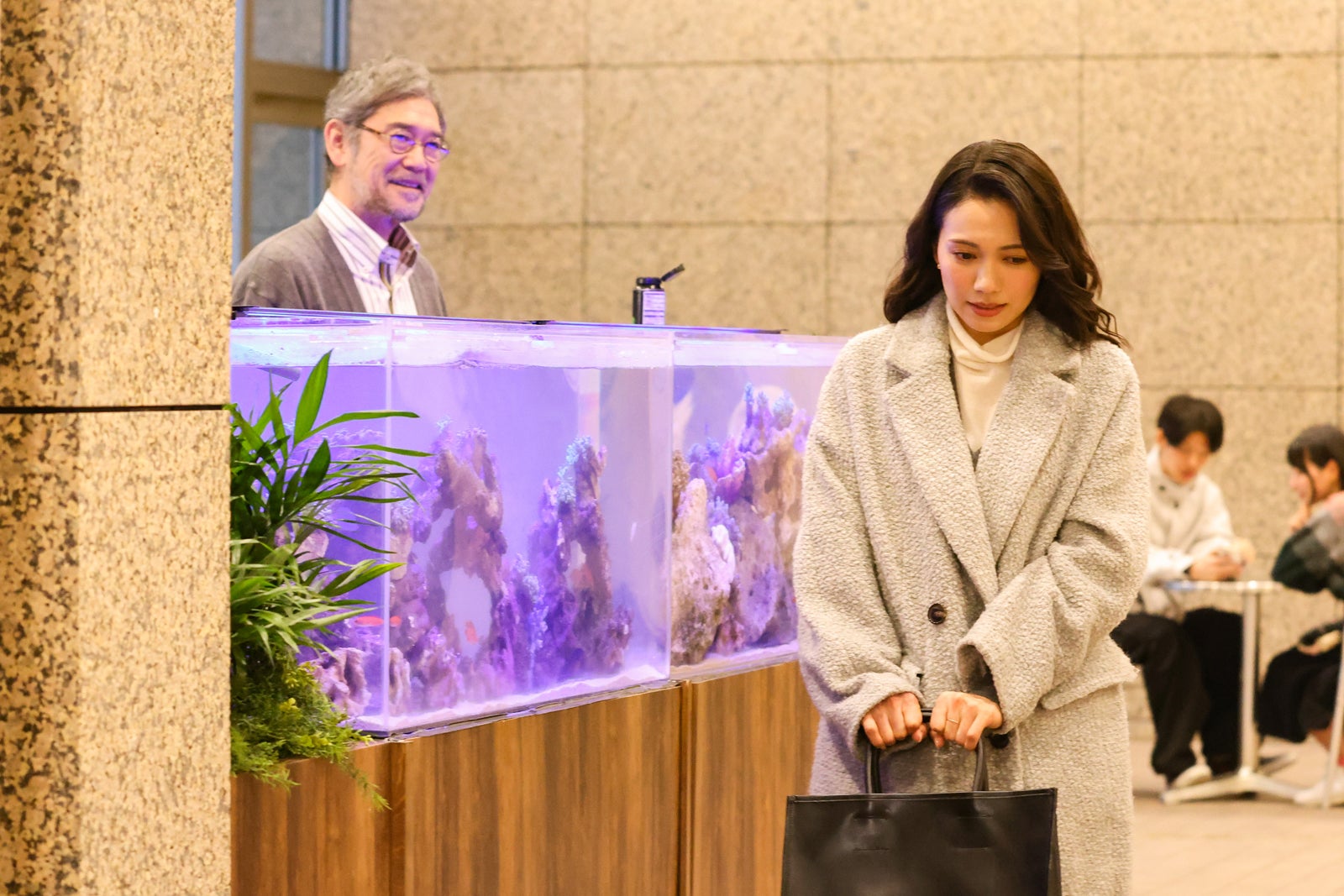 杉本哲太、二階堂ふみ「Eye Love You」第5話より（C）TBS