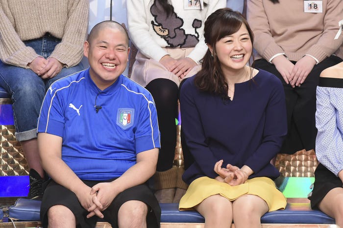 三瓶、水卜麻美アナ(C)日本テレビ