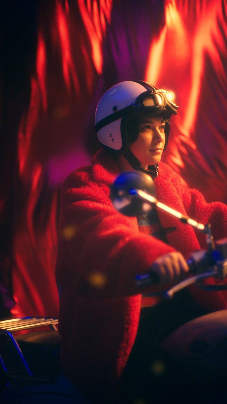 吉沢亮／新WEB動画「214km」篇より（提供写真）