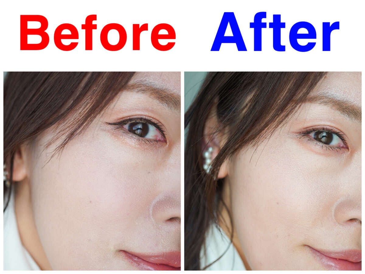 40代メイクbeforeafter