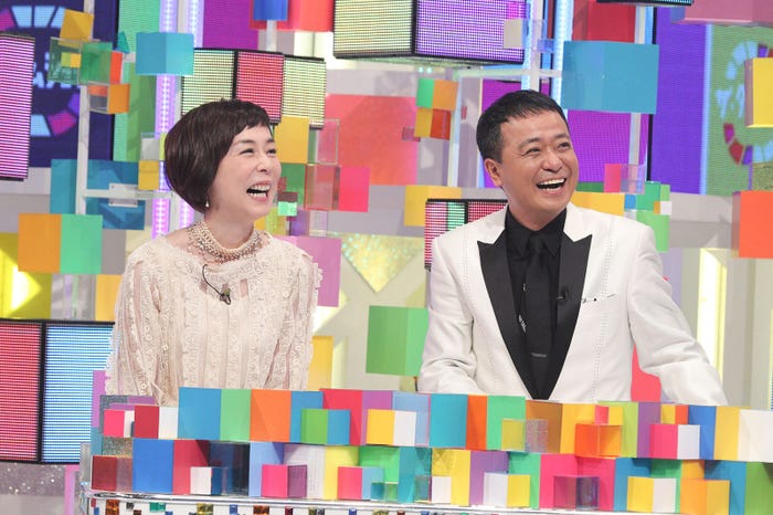 大下容子アナ、中山秀征 (画像提供:テレビ朝日)