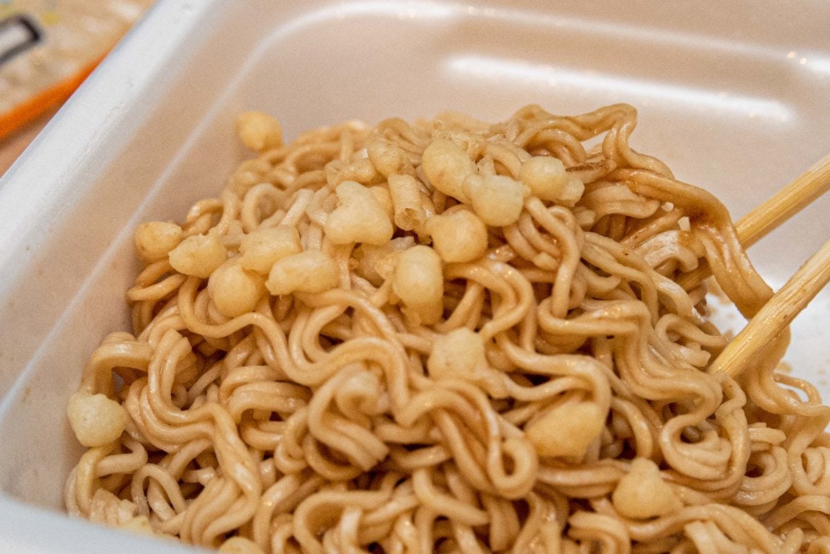 ハッピーターン焼そば