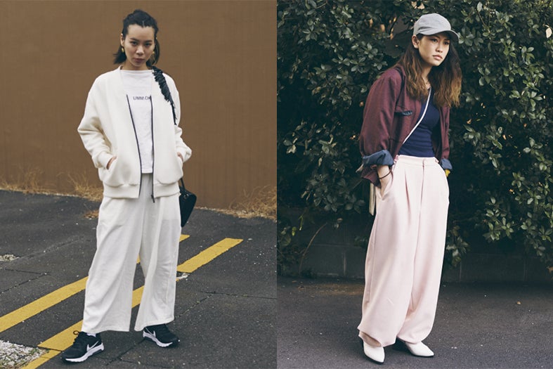 みんな持ってる！人気継続中の“ワイドパンツ”は自分流に着こなして