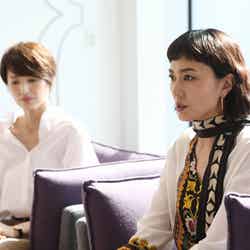 吉瀬美智子、板谷由夏「セシルのもくろみ」第9話／画像提供：フジテレビ