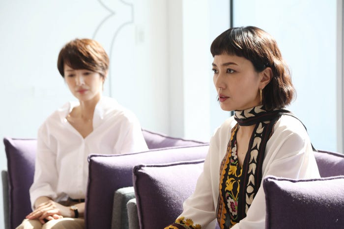 吉瀬美智子、板谷由夏「セシルのもくろみ」第9話/画像提供:フジテレビ