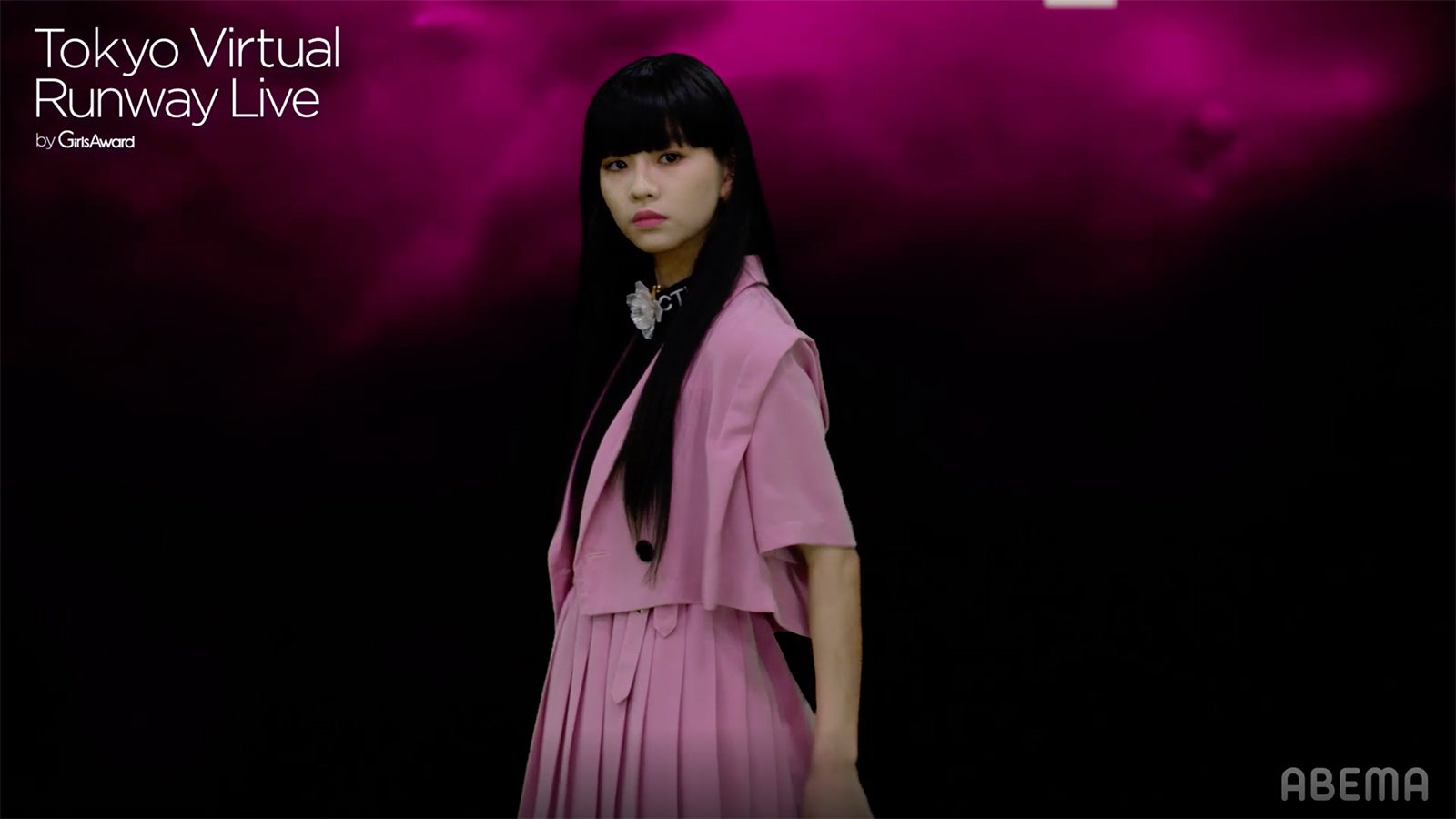 Hina（C）Tokyo Virtual Runway Live by GirlsAward （C）AbemaTV, Inc.
