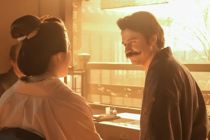 高石あかり、トミー・バストウ「ばけばけ」第114話(C)NHK