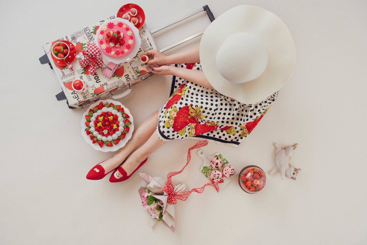 ポルカドット・ストロベリーCATS／画像提供：ヒルトン広島