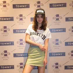 TOMMY原宿店の1周年記念イベントに登場したモデル・マギー