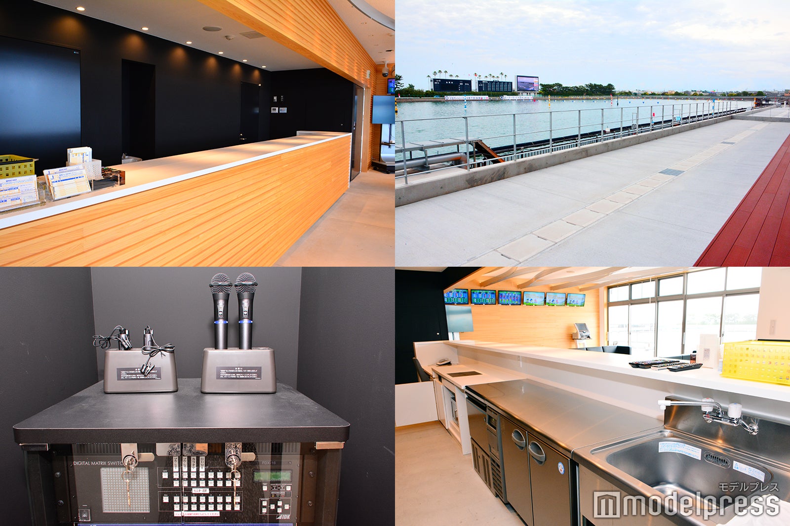 「ROKU浜名湖」の大きな展望デッキでゆったりレース鑑賞／室内に舟券の自動発払機もあり（C）モデルプレス