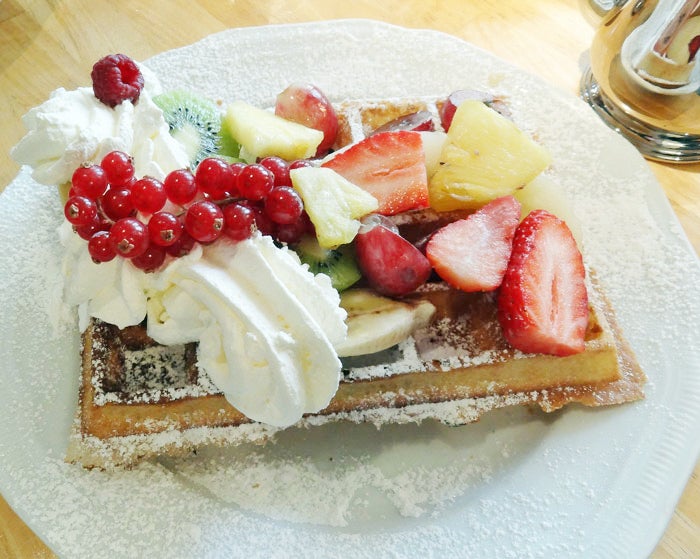 フルーツたっぷりのMAXワッフル(c)VISITFLANDERS
