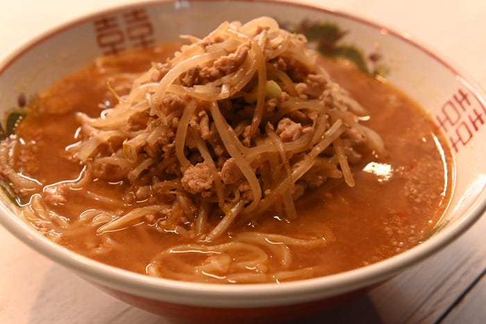 「ミッドナイト屋台~ラ・ボンノォ~」第2話で登場する味噌ラーメン(C)東海テレビ