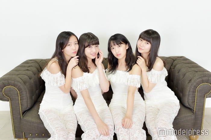 東京女子流(左から)山邊未夢、新井ひとみ、中江友梨、庄司芽生(C)モデルプレス