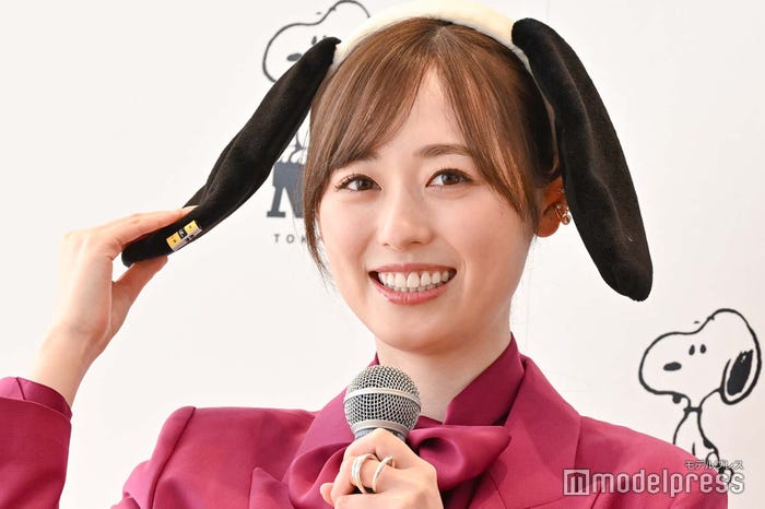 スヌーピー姿を披露した福原遥(C)モデルプレス
