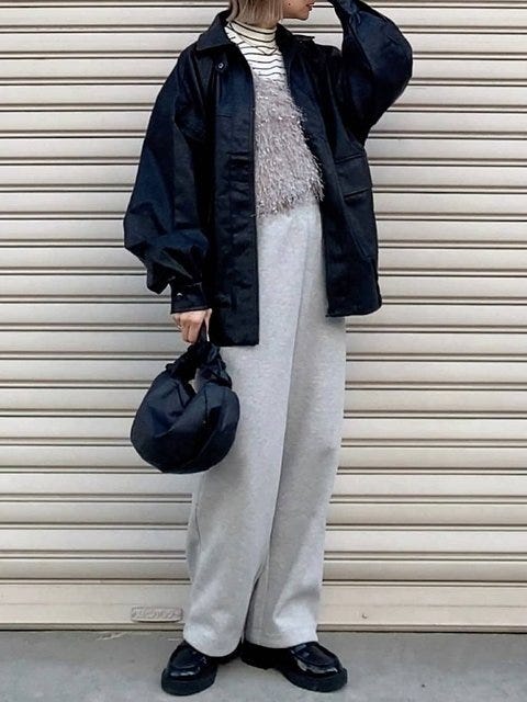 タートルネック コーデ タートルネックコーデ5