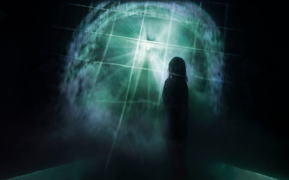 チームラボリコネクト：アートとサウナ 六本木／画像提供：チームラボ