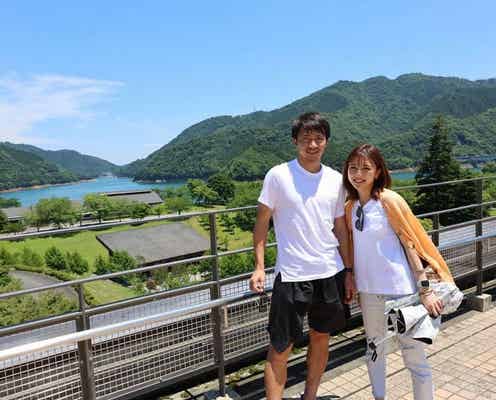 真野恵里菜、夫・柴崎岳選手と実家帰省で密着2ショット「ずっと憧れ」「素敵なご夫婦」と反響