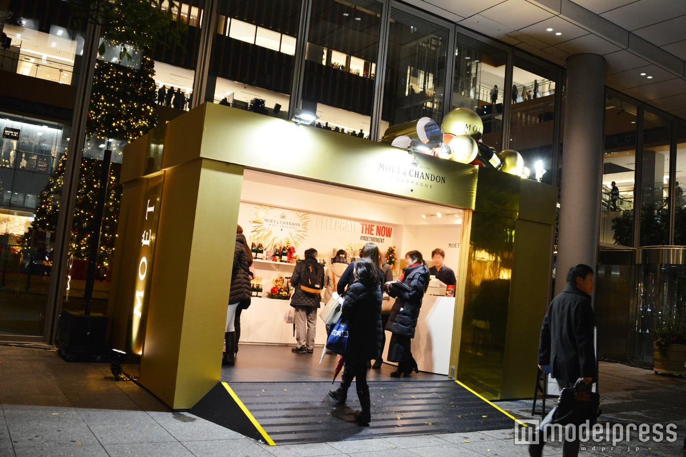 ポップアップストア「MOET CHRISTMAS SHOP」 (C)モデルプレス