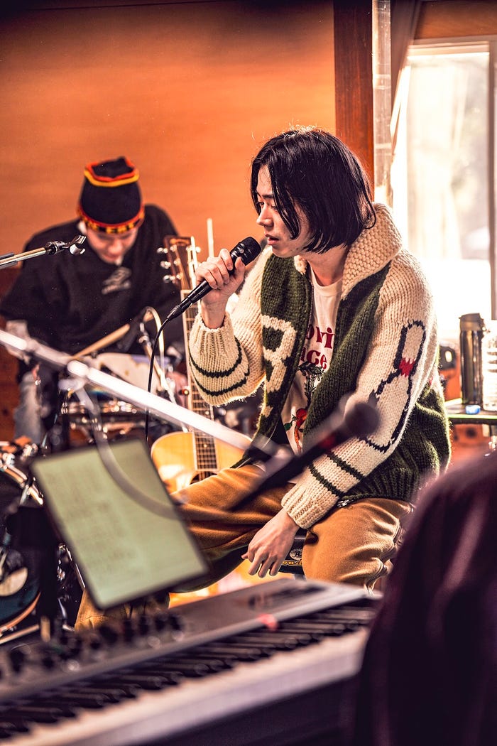 「菅田将暉 LIVE STREAMING VOL.2」より/撮影:上飯坂一