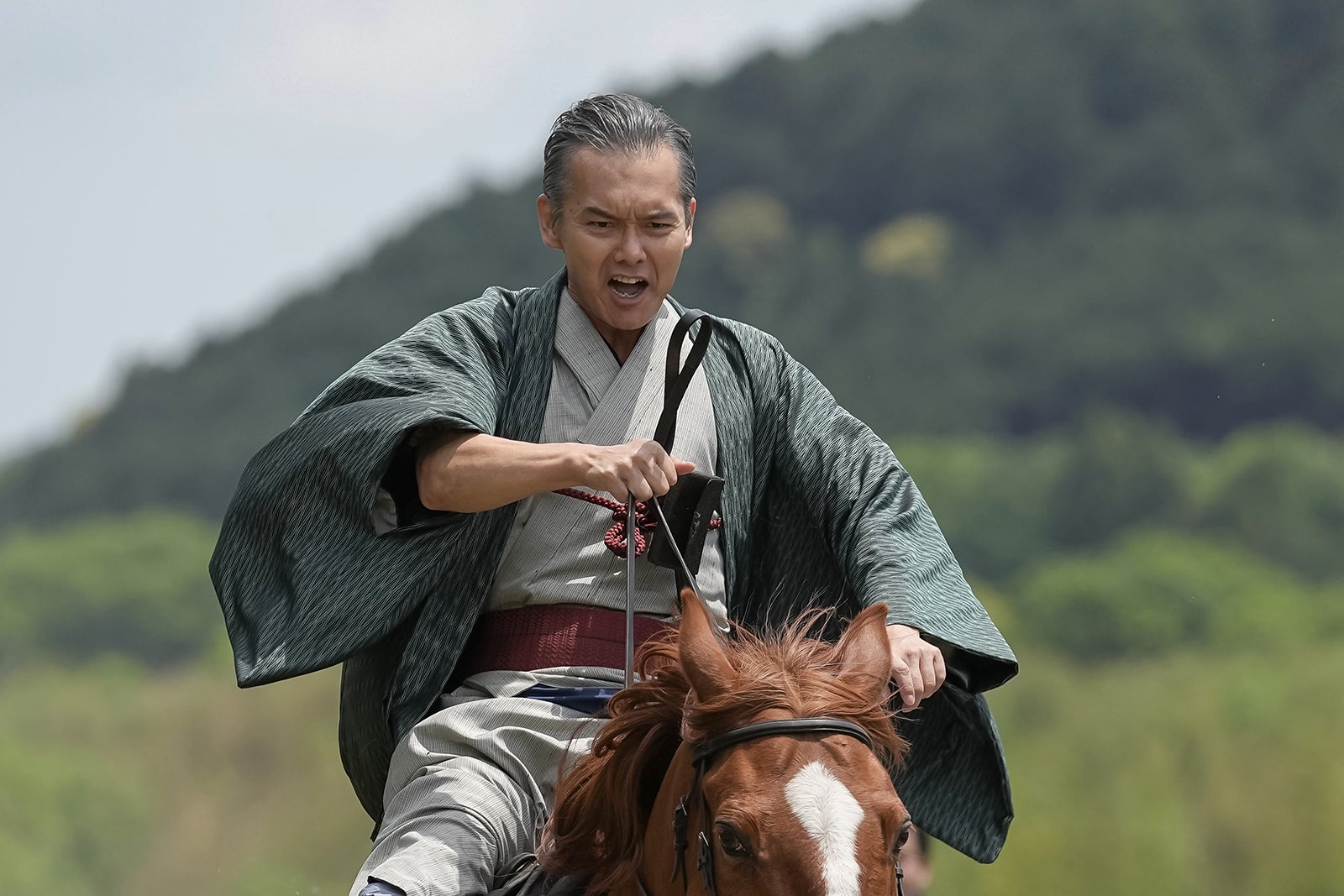 渡部篤郎「ブラッサム」第1話（C）NHK