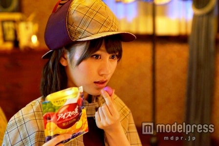 前田敦子／新CMオフショット