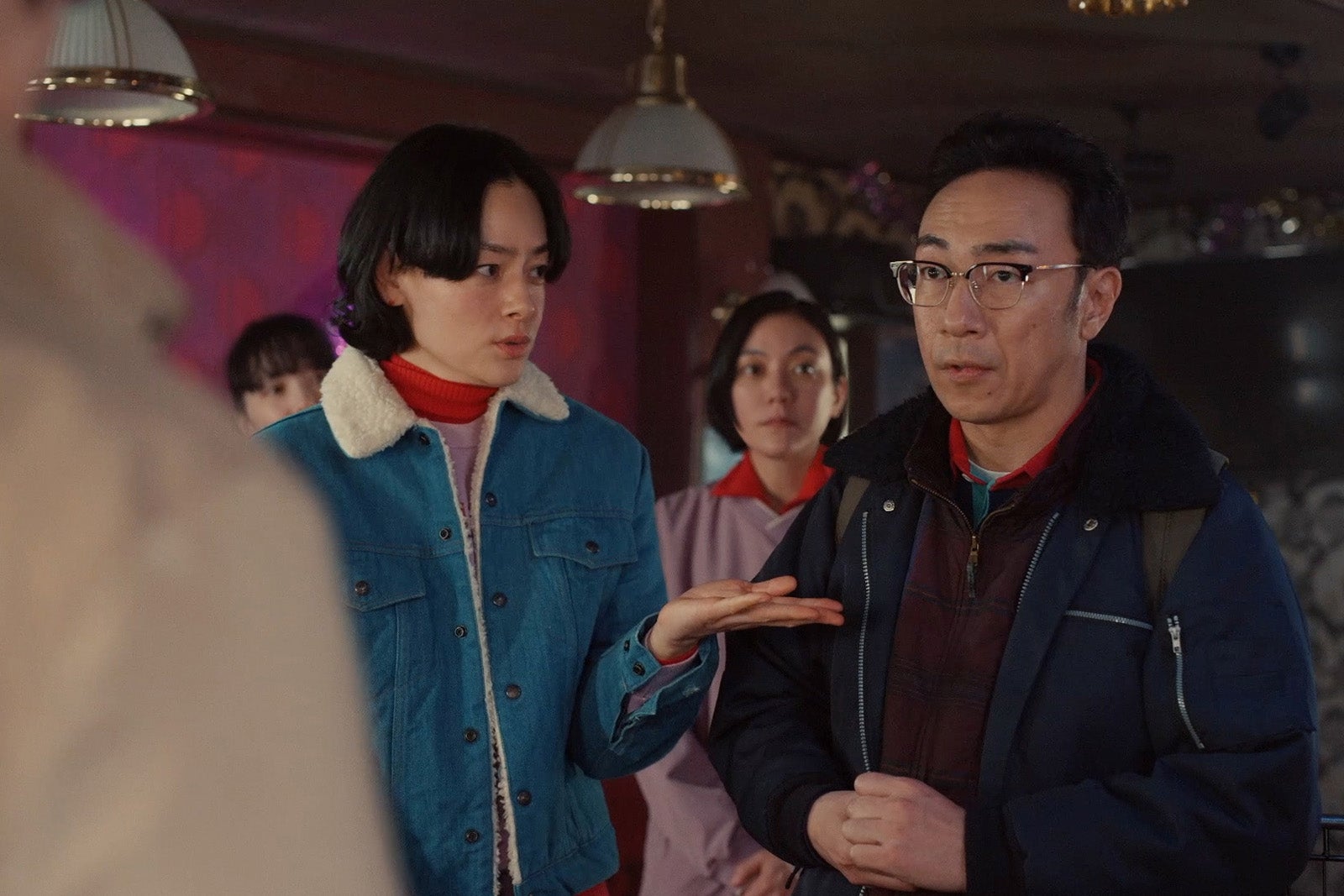 市川実日子、角田晃広「ホットスポット」第9話（C）日本テレビ