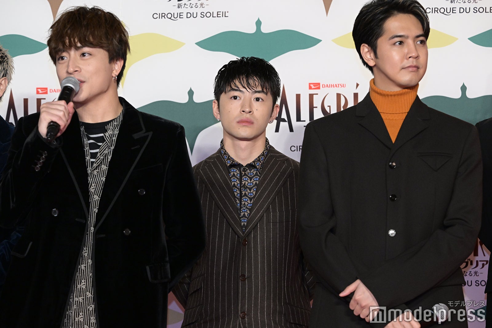 白濱亜嵐、佐野玲於、片寄涼太 （C）モデルプレス