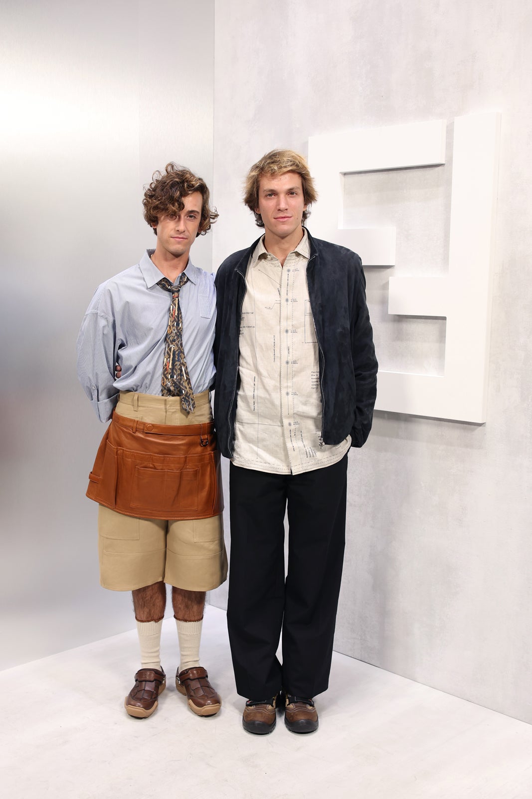 「フェンディ」2024-25年秋冬メンズコレクション（提供写真）