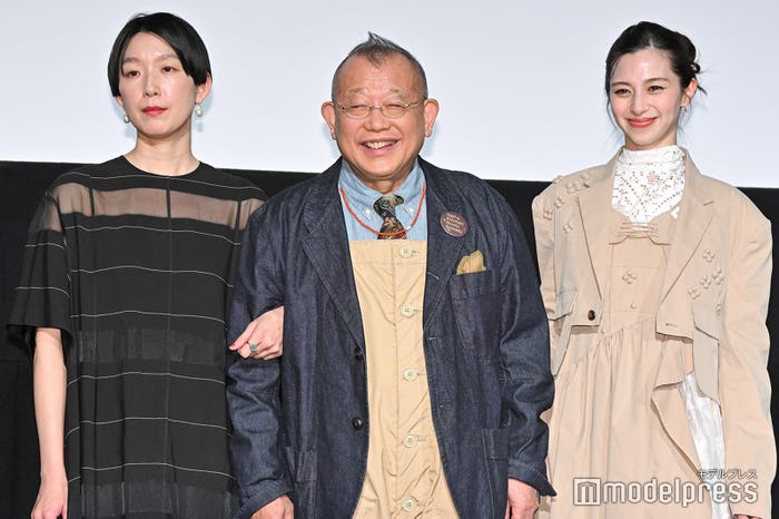 江口のりこ、笑福亭鶴瓶、中条あやみ(C)モデルプレス