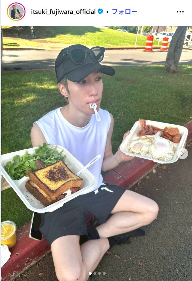 藤原樹Instagramより