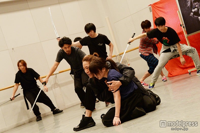 「AZUMI 幕末編」公開稽古の様子