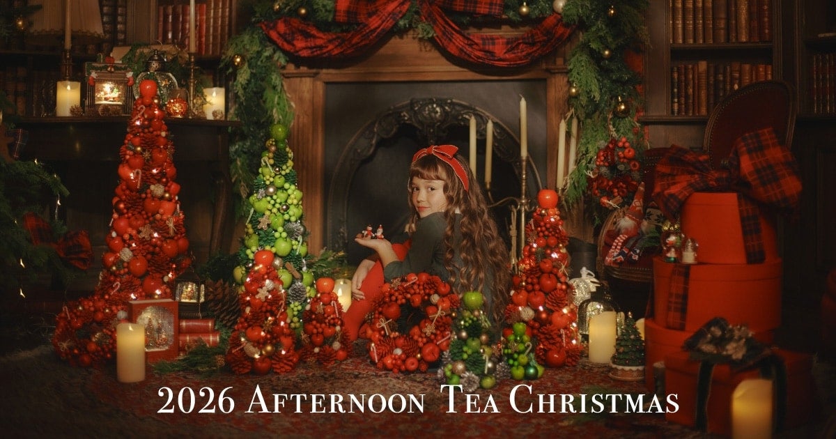Afternoon Tea LIVINGのクリスマスツリーが2026年もかわいすぎる！ 昨年即完売のグリーンが今年も登場