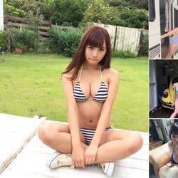 スパガ浅川梨奈 ビキニで開脚ショット グラビア撮影のオフショットが話題 モデルプレス