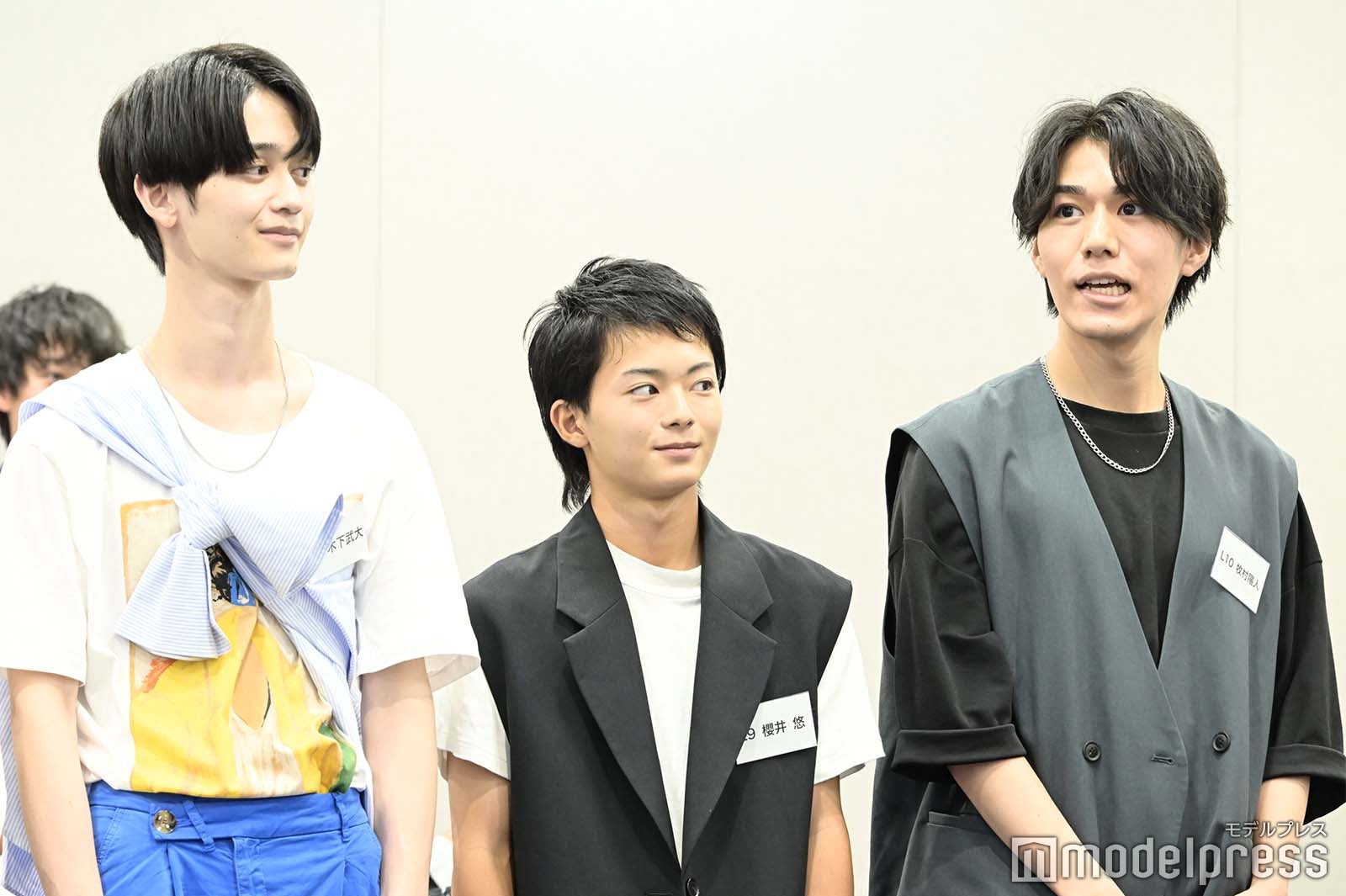 「第35回ジュノン・スーパーボーイ・コンテスト」BEST30候補者 （C）モデルプレス