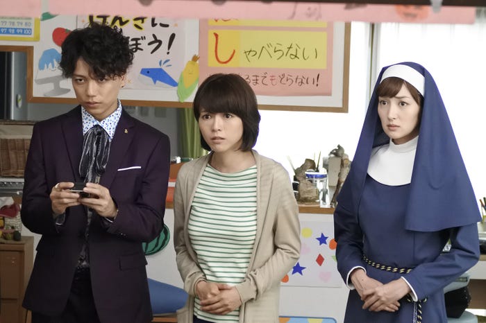 山崎育三郎、釈由美子、高梨臨(画像提供:テレビ朝日)