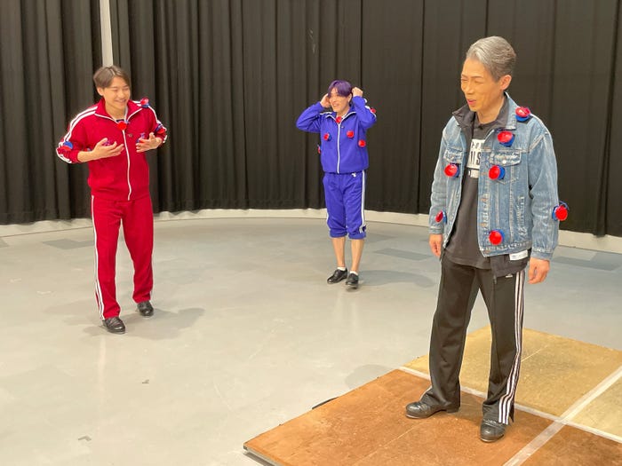 小森隼、中務裕太、HideboH(C)日本テレビ