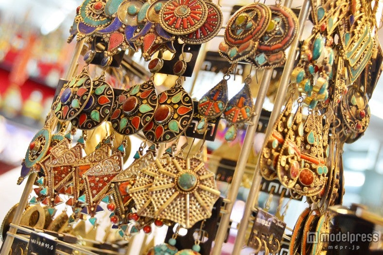 アジアンテイストのピアス