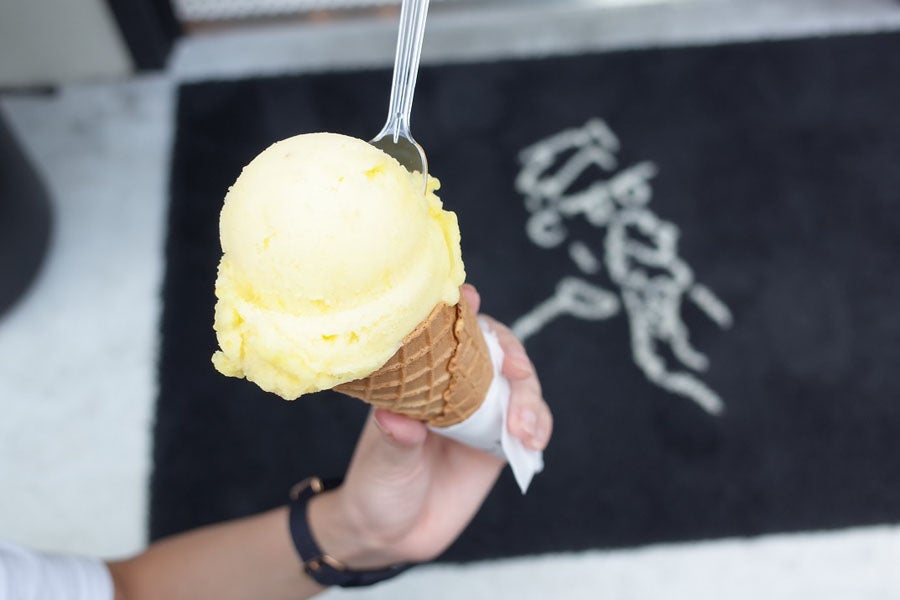 BIG BABY ICE CREAMオレンジシャーベット