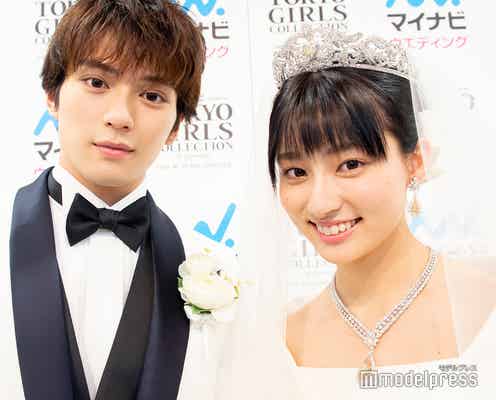 新田真剣佑、男性初の抜擢に「できることはやりたい」 吉川愛も結婚観を語る<インタビュー>